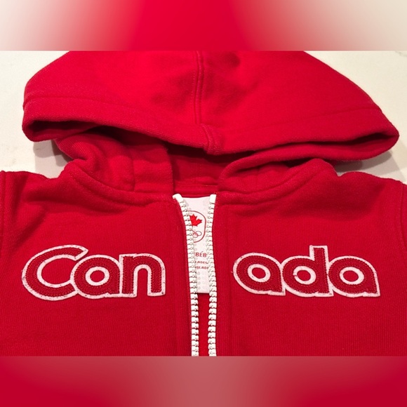 OLYMPICS TEAM CANADA HUDSON’S BAY 12-18 MONTH INFANT SWEATSHIRT - Picture 3 of 6
